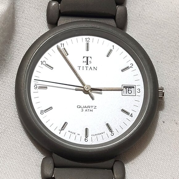 Men's Vintage Titan MTS 3ATM German Quartz Wrist Watch - Picture 10 of 12